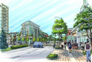 Mid-rise building envisioned along the Cambie Street corridor in Vancouver. Courtesy of the City of Vancouver.